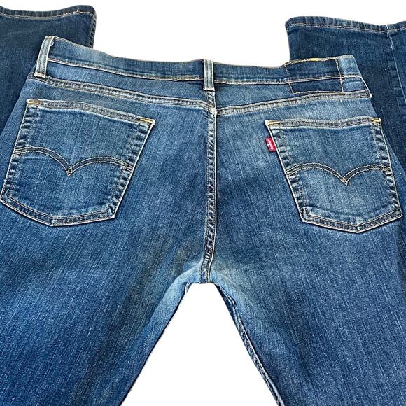 Men’s Levi’s Jeans 513, straight leg , Vntg 2019,  2% spandex , 5 pockets 34/34 - Picture 9 of 12